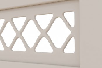 Кровать из массива Шейла льняной (БМ) в Берёзовском - beryozovskij.mebel-e96.ru