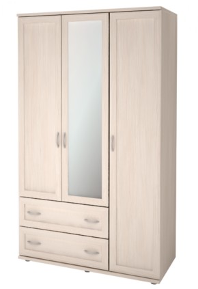 Шкаф для одежды 3-х дверный Ника-Люкс 18 в Берёзовском - beryozovskij.mebel-e96.ru