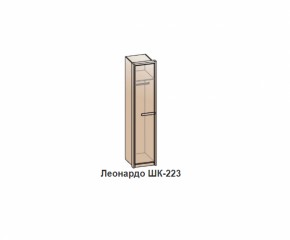 Шкаф ЛЕОНАРДО (ШК-223) Бодега белая в Берёзовском - beryozovskij.mebel-e96.ru | фото