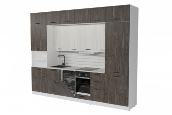 Кухонный гарнитур Сиена люкс 3000 мм (Герда) в Берёзовском - beryozovskij.mebel-e96.ru