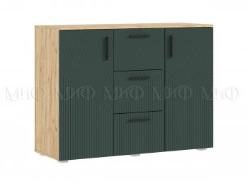 Комод Сильвия, крафт/грин (Миф) в Берёзовском - beryozovskij.mebel-e96.ru