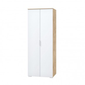 Шкаф для одежды 2х дверный 800 мм Сканди белый (МЛК) в Берёзовском - beryozovskij.mebel-e96.ru | фото