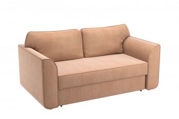 Диван-кровать 1800 мм Спейс 1.4 (велюр Вивальди 22 (св. коричневый) (Софт) в Берёзовском - beryozovskij.mebel-e96.ru