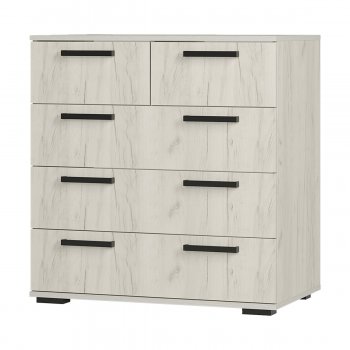 Комод Стандарт №5 NEW крафт белый (БТС) в Берёзовском - beryozovskij.mebel-e96.ru