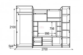 Стенка Александра 10 в Берёзовском - beryozovskij.mebel-e96.ru