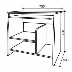 Стол компьютерный Кроха в Берёзовском - beryozovskij.mebel-e96.ru