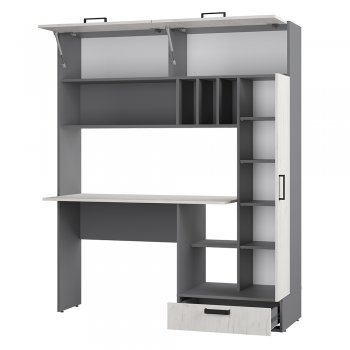 Стол компьютерный Техно графит/крафт  (БТС) в Берёзовском - beryozovskij.mebel-e96.ru