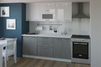 Кухонный гарнитур Терция макси 2 1800 мм (Герда) в Берёзовском - beryozovskij.mebel-e96.ru
