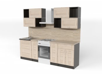 Кухонный гарнитур Томилла макси 5 1800 мм (Герда) в Берёзовском - beryozovskij.mebel-e96.ru