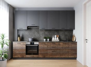 Кухонный гарнитур высокий Трансильвания 3000 мм (Санвут) в Берёзовском - beryozovskij.mebel-e96.ru