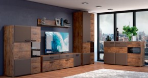 Тумба 3 двери 1500 РИО Смоки Soft touch/Таксус (БМ) в Берёзовском - beryozovskij.mebel-e96.ru