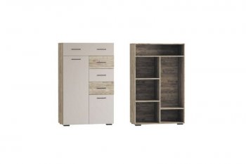 Комод Турин ЛДСП крафт серый/кашемир (ВВР) в Берёзовском - beryozovskij.mebel-e96.ru