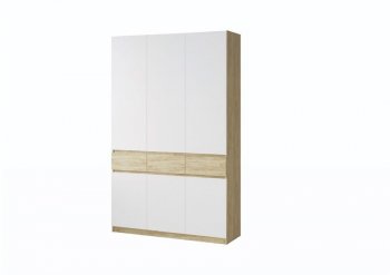 Шкаф 1500 мм Турин ЛДСП крафт/белый шагрень (ВВР) в Берёзовском - beryozovskij.mebel-e96.ru