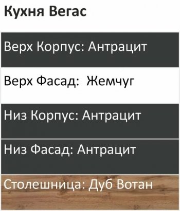 Кухонный гарнитур Вегас 2200 мм в Берёзовском - beryozovskij.mebel-e96.ru
